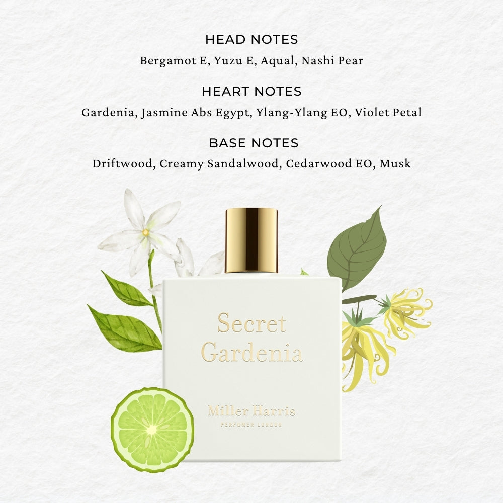Miller Harris Secret Gardenia Donna 100 ml — Eau de Parfum