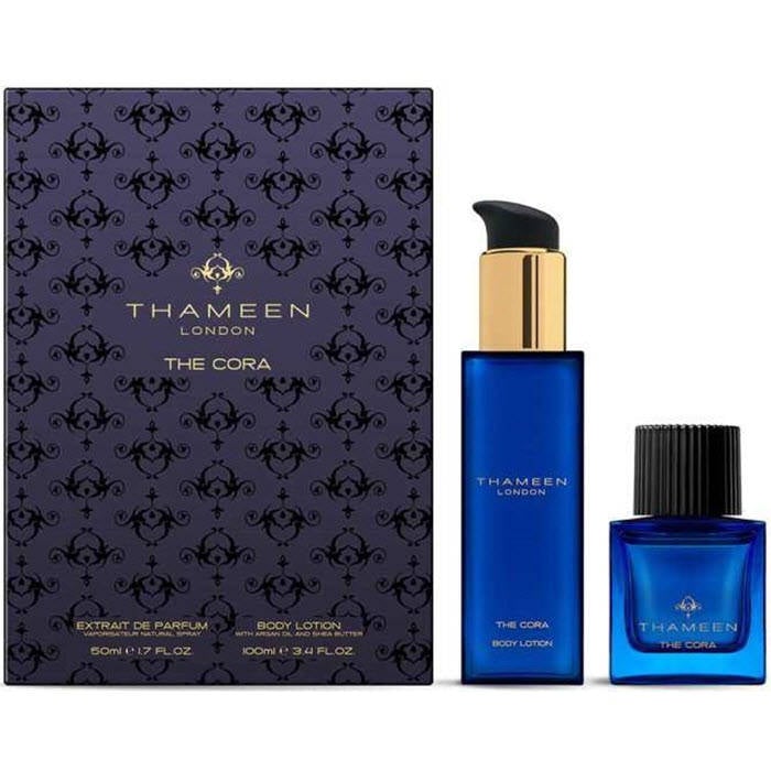 Thameen The Cora Unisex 50 ml + Lozione Corpo 100 ml — Estratto di Profumo Set