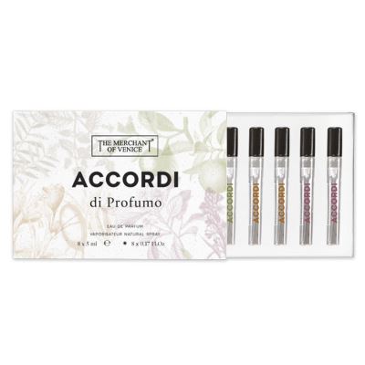 Kupiec wenecki Accordi Discovery Kit EDP 8x5 ml