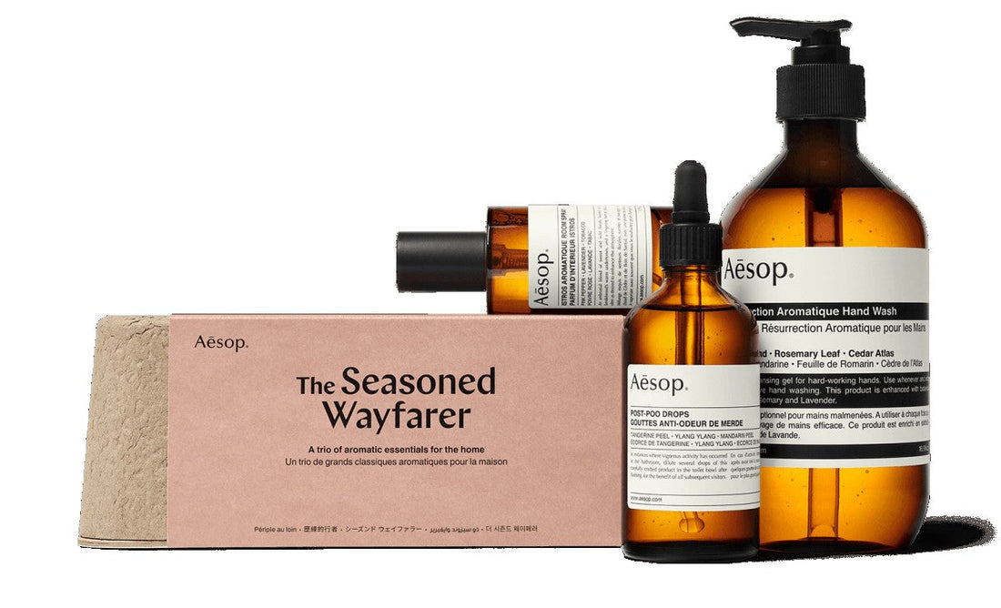 Aesop مجموعة صندوق عابر سبيل محنك قطعة واحدة