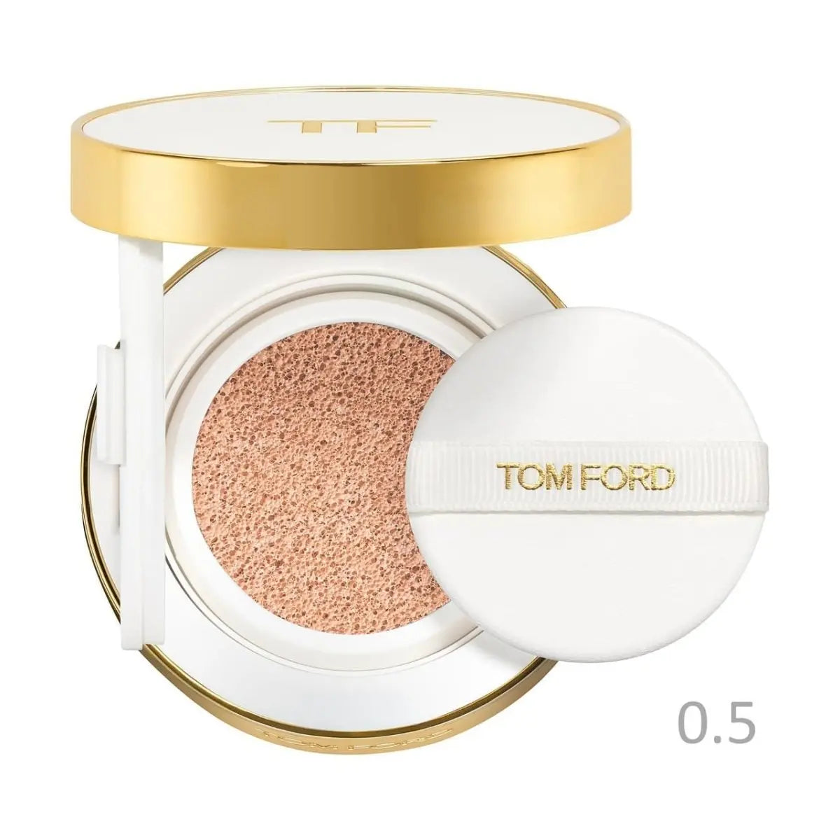 Tom Ford Tom Ford Glow Tone Up feuchtigkeitsspendende Grundierung, kompaktes, gepolstertes Kissen, Spf40, Porzellan