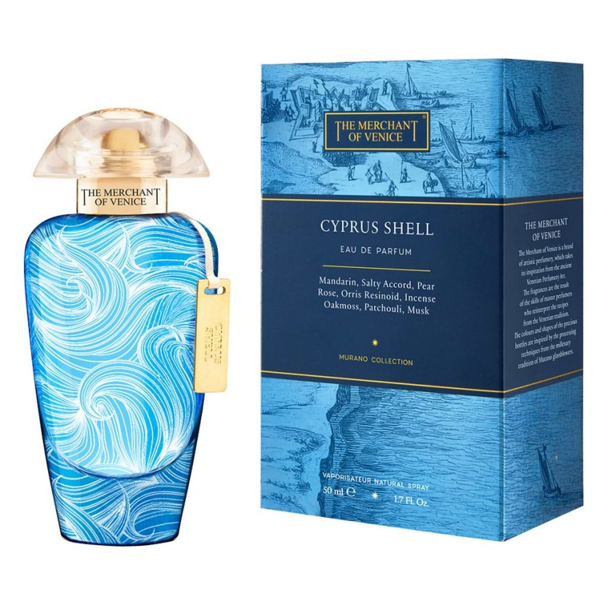 The Merchant of Venice Cyprus Shell 50 ml — Eau de Parfum Unisex