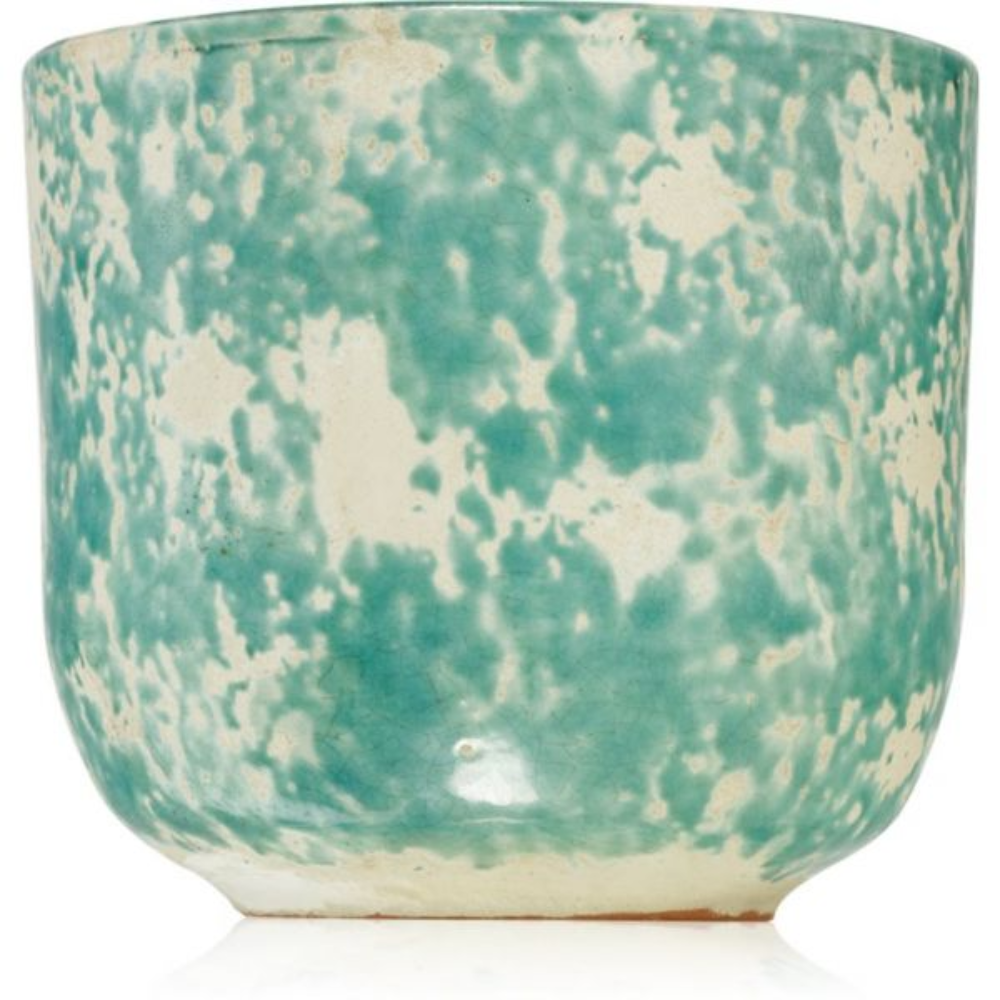 Vela Wax Design Rustic Jade Citronela 14x12,5 cm