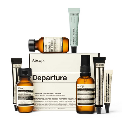 Aesop Aesop Departure Kit Travel 50 + 15 + 15 + 50 + 6 + 50 + 10 (196ml)