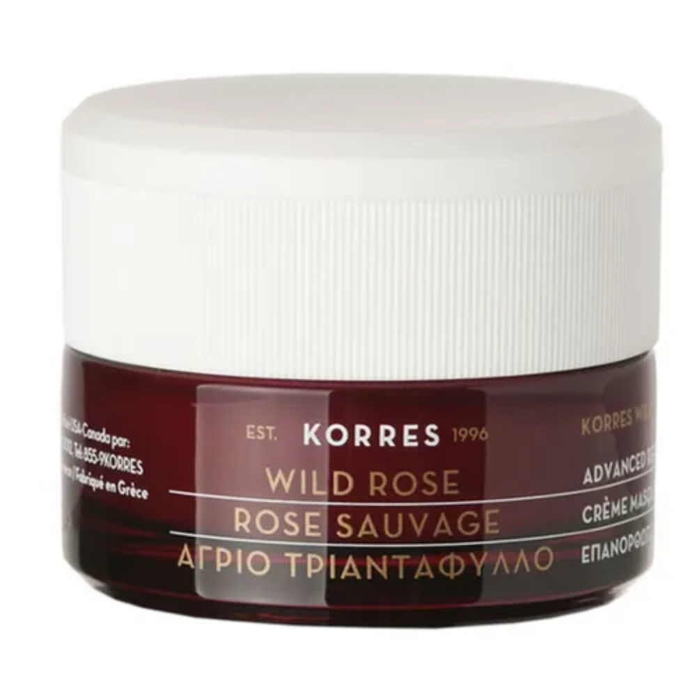 Korres Wild Rose 40 ml trattamento-rigenerante-notte