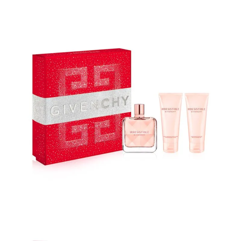 Givenchy Irrésistible Eau Parfum 80 ml Huile de Douche 75 ml Lait Corps 75 ml