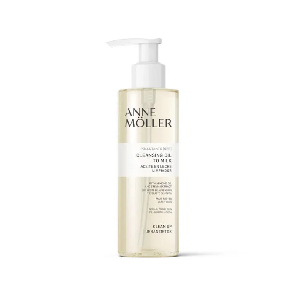 Anne möller Clean Up Cleansing Oil to Milk - שמן ניקוי לעור - 200 מ&quot;ל