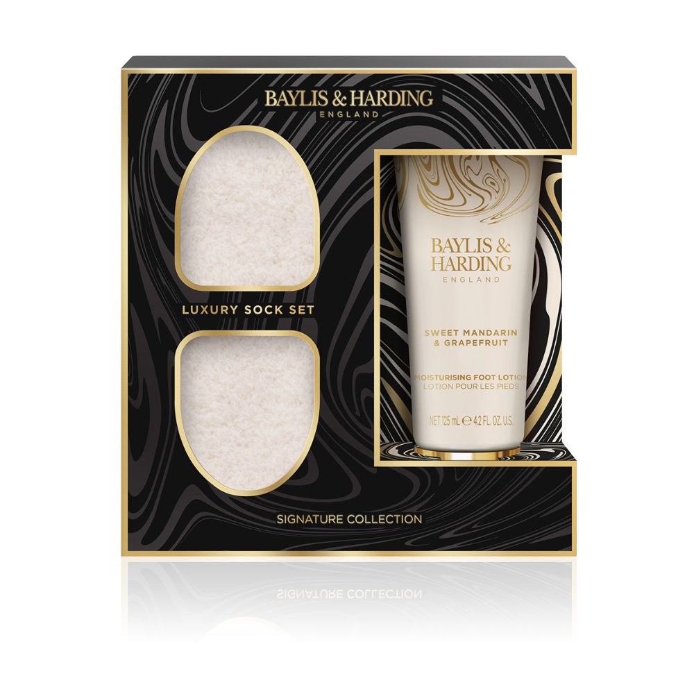 Set de șosete de lux Baylis &amp; Harding Signature Collecton (mandarincă și grapefruit)