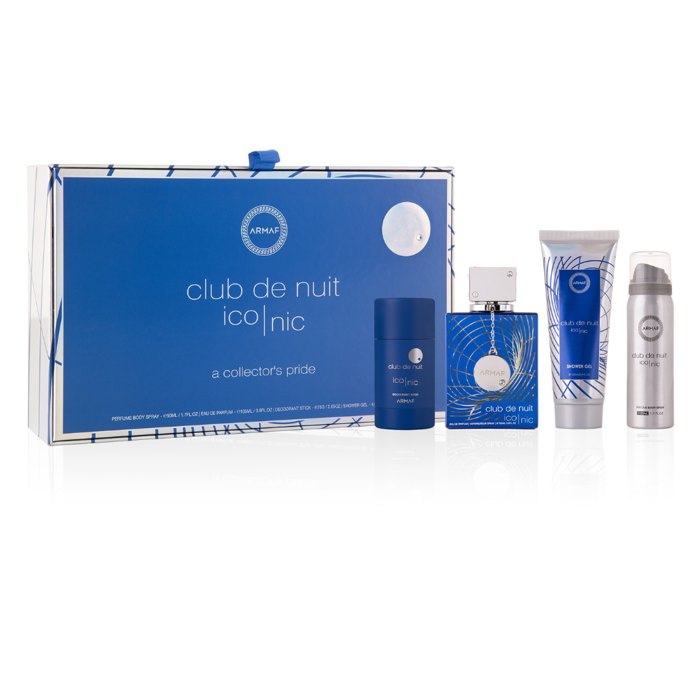 Armaf Club De Nuit Blue Iconic Gift Set EDP 105 ml, deostick 75 g, deospray 50 ml και αφρόλουτρο 100 ml - 105 ml