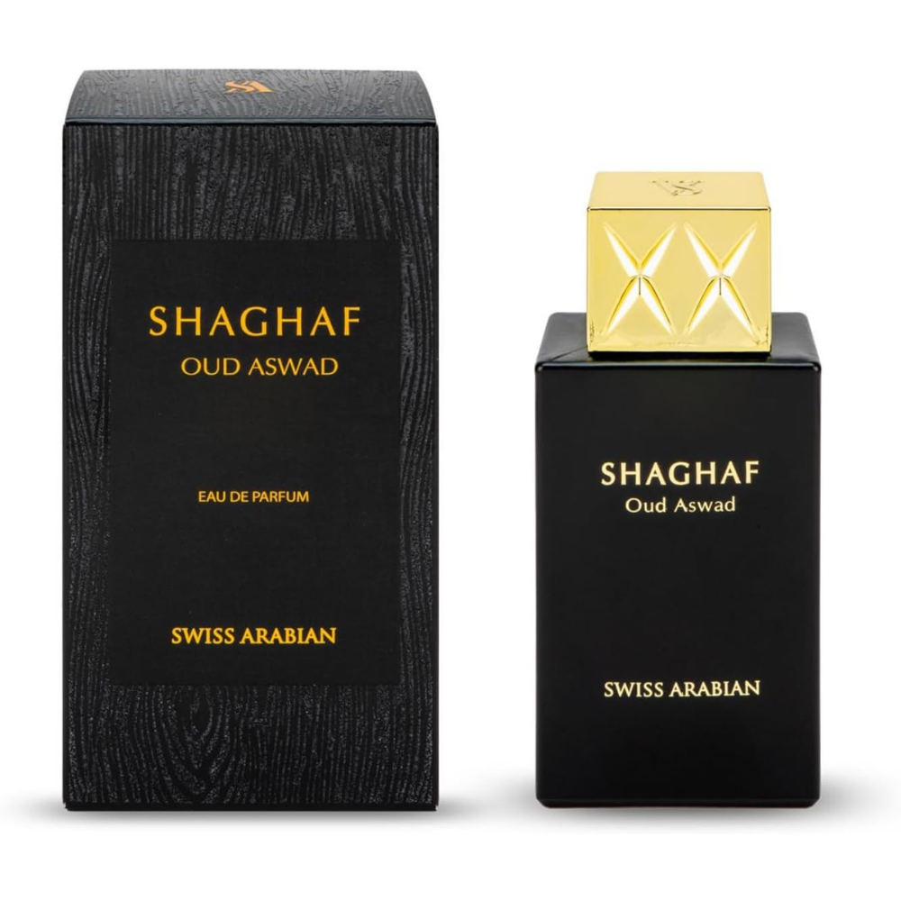 Sveitsisk arabisk Shaghaf Oud Aswad EDP U 75 ml