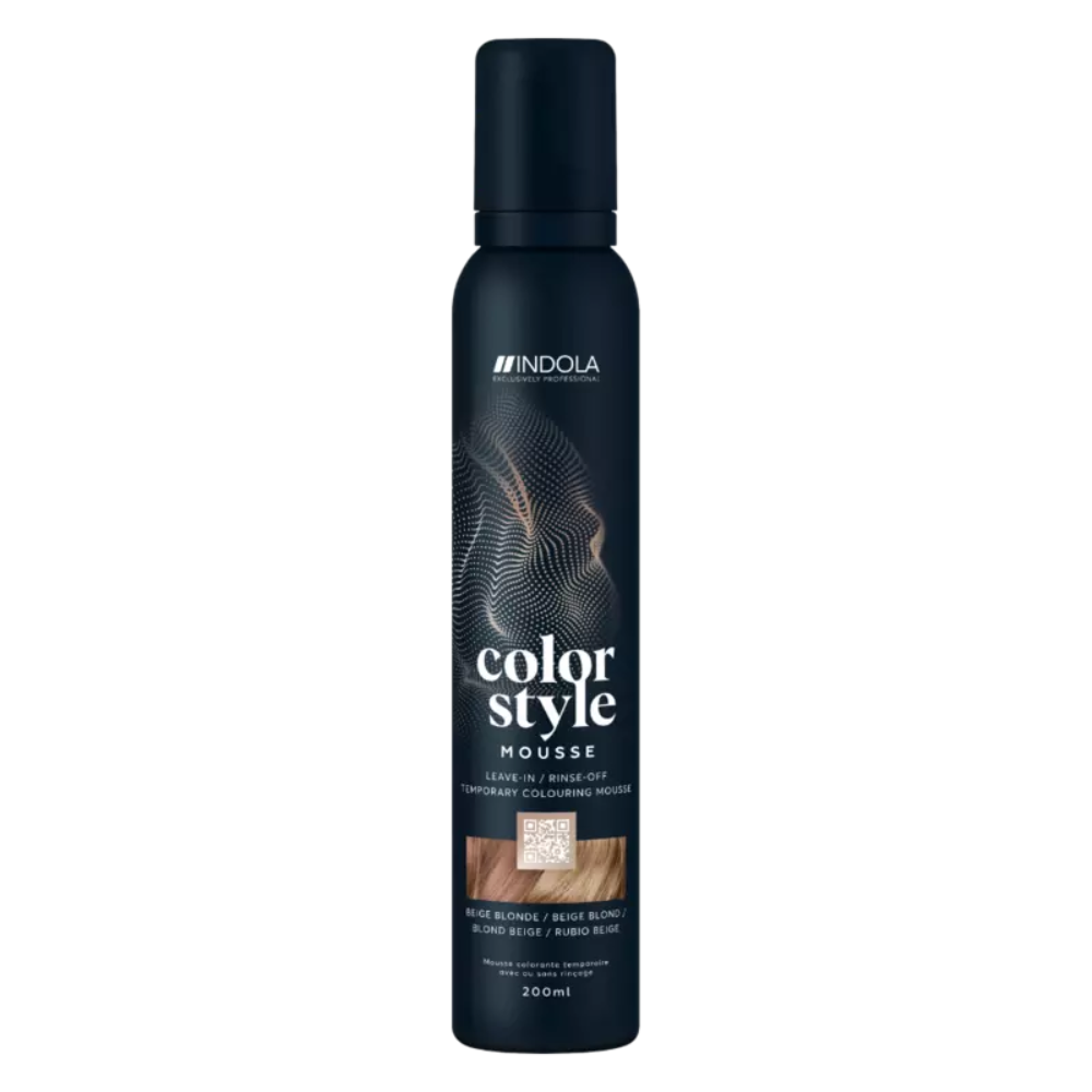 Indola Farve Style Dye Mousse 200ml Beige Blond