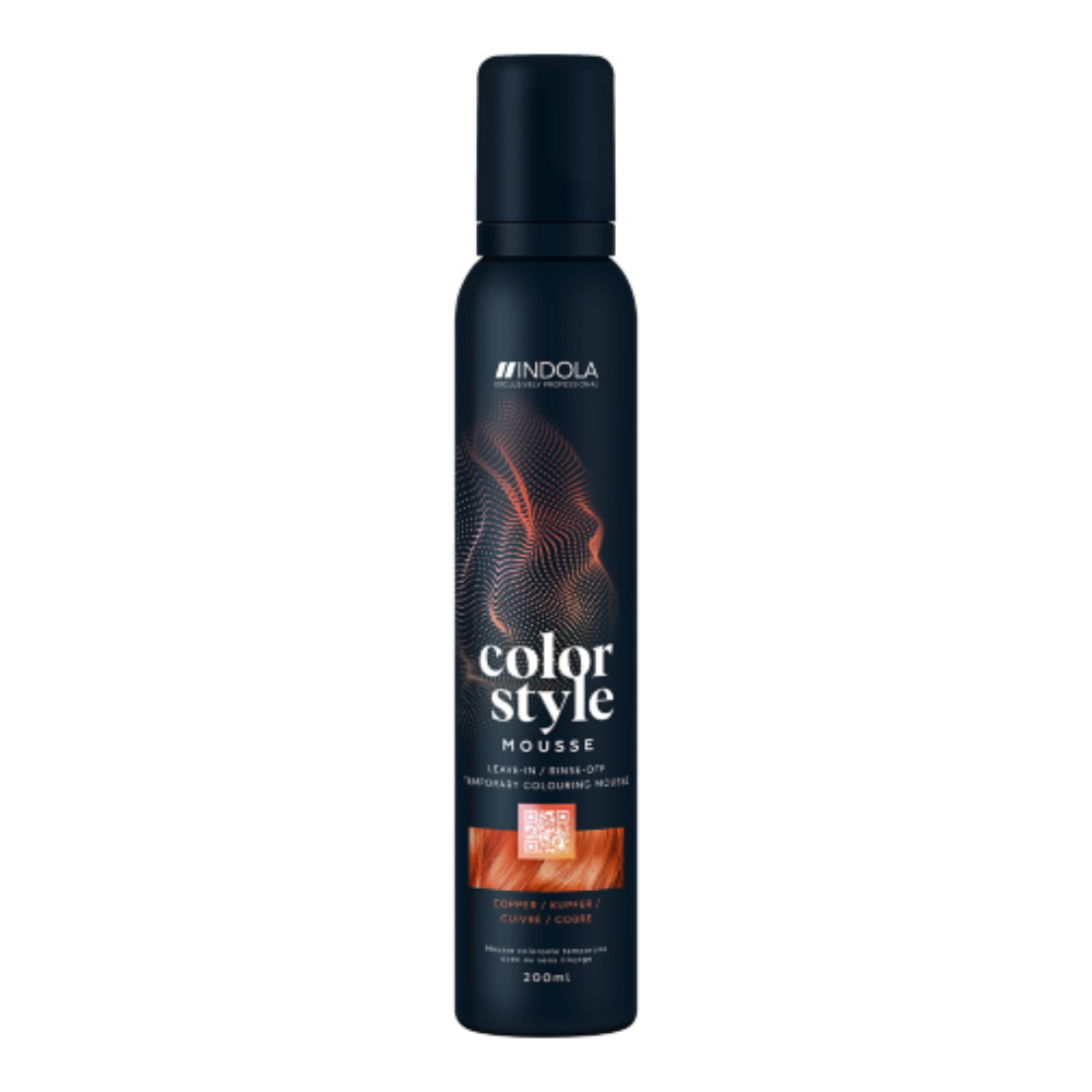 Indola Color Style Coloring Mousse 200ml Copper