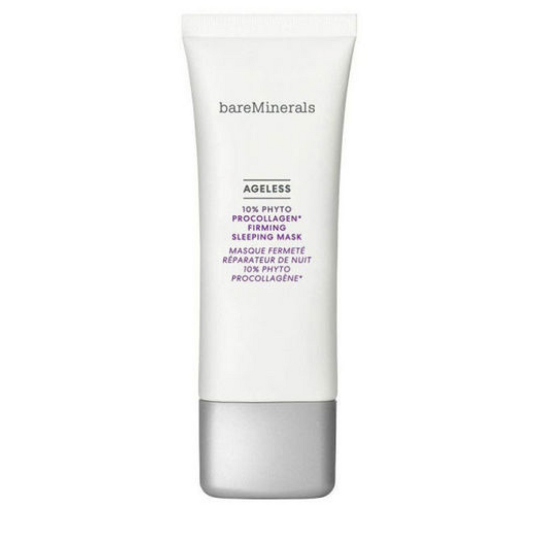 Bareminerals Ageeless 10 Phyto Procollageen maschera verstevigend voor de slaap 75 ml