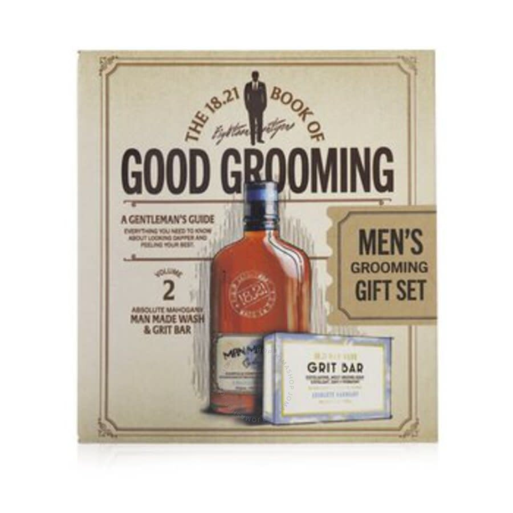 18.21 Man Made Book of Good Grooming Volume 2 Set Men