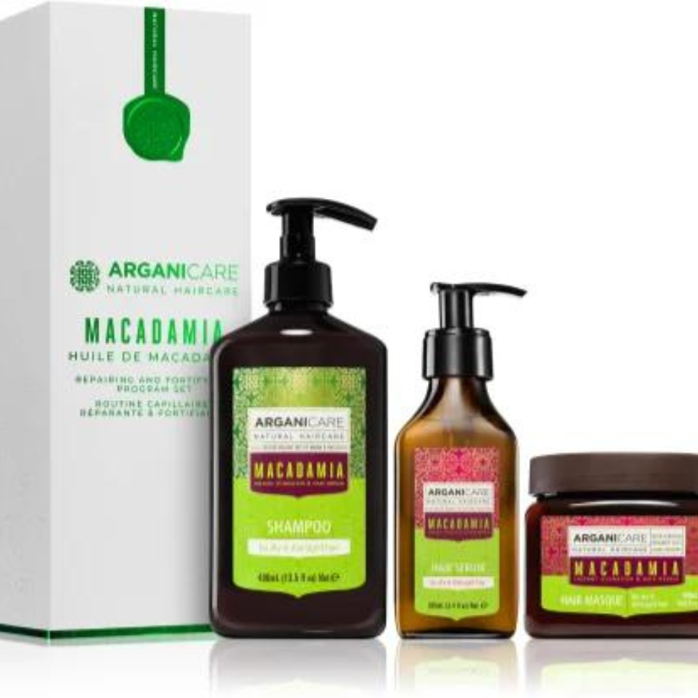 修理および強化プログラムのセット Arganicare Macadamia