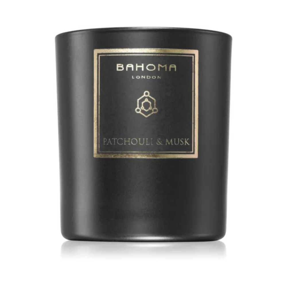 Bahoma London Obsidian Black Collectie Patchouli &amp; Muskus 220 g