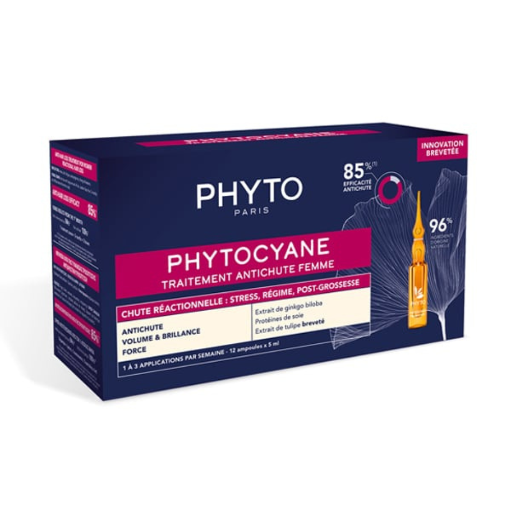 Phyto Phytocyane Kvinnobehandling 12x5 ml