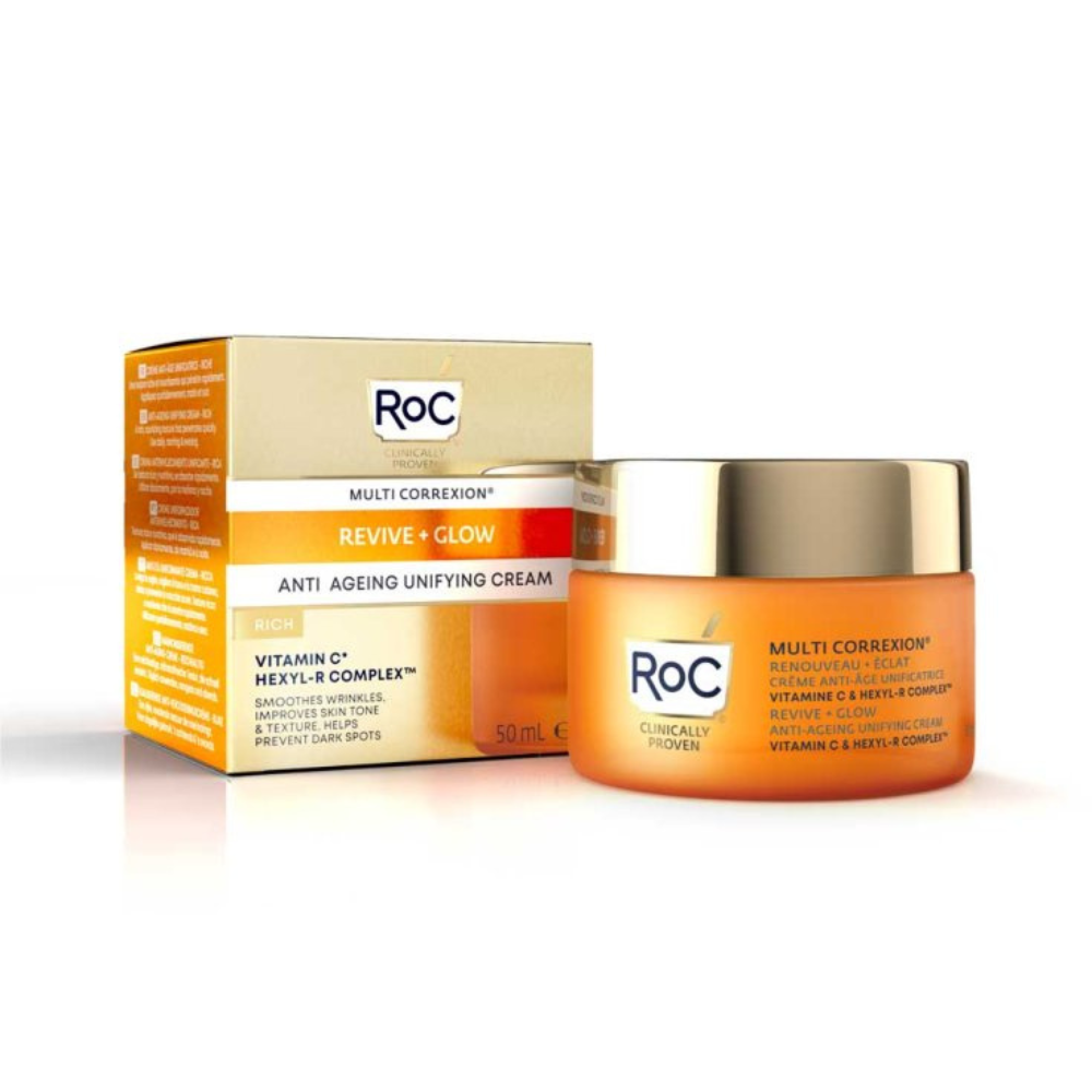 RoC Multi Correxion Revive + Glow 50 мл осветляющий крем