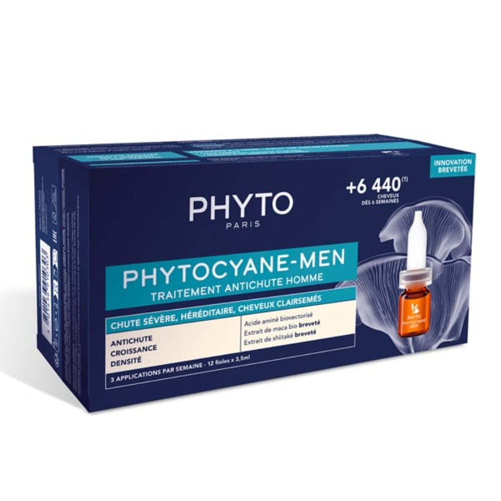 Kuracja Phyto Phytocyane dla mężczyzn 12x3,5 ml