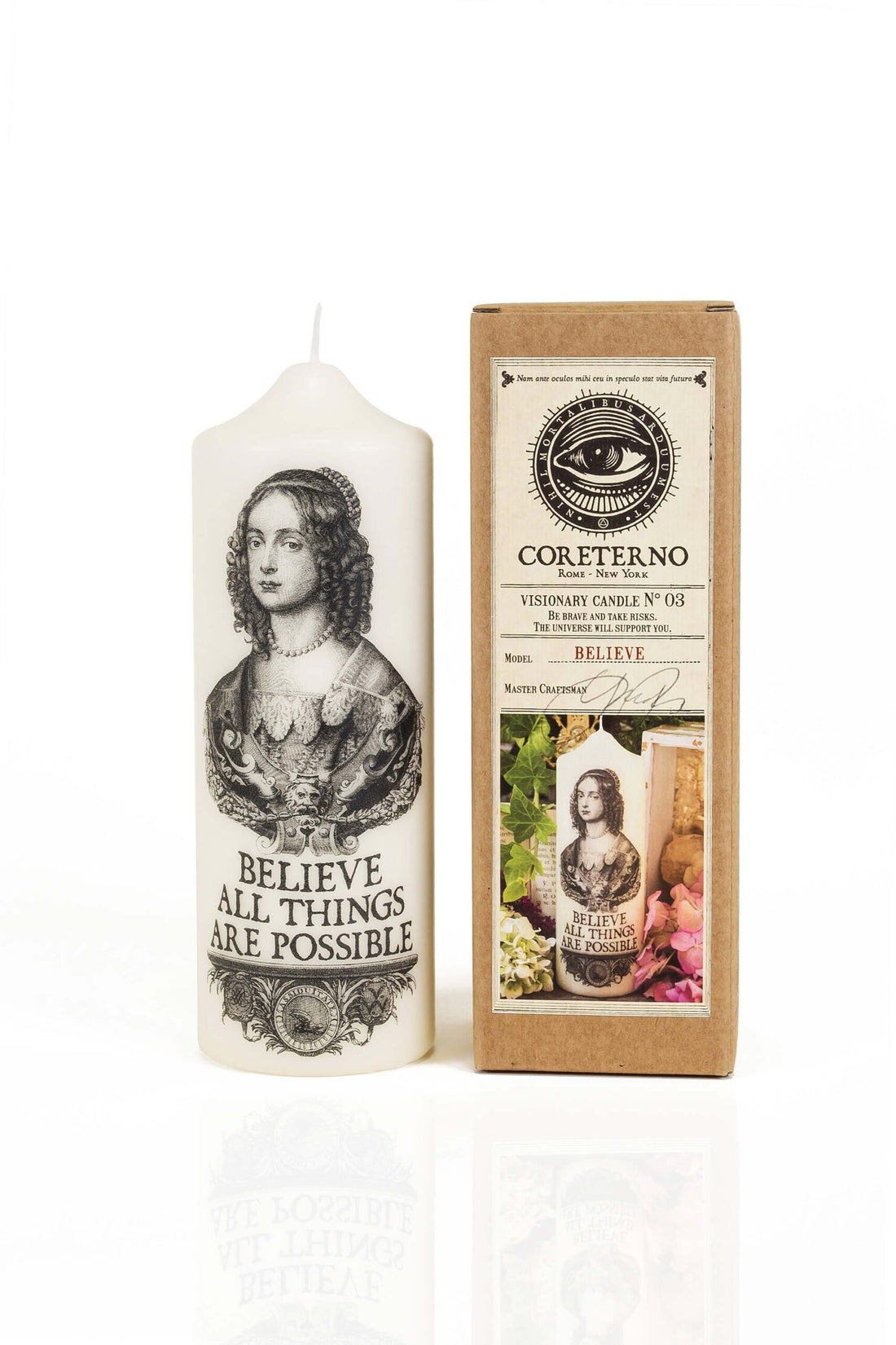 Coreterno Believe Candela Artistica Visionaria 675g — Candela