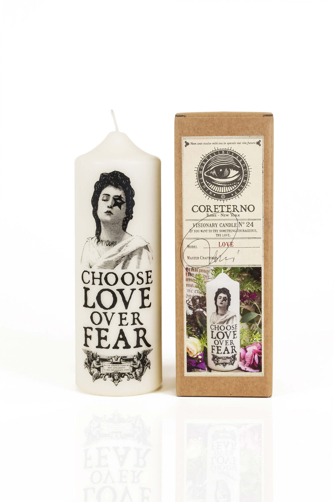 Coreterno Love Candela Artistica Visionaria 675g — Candela