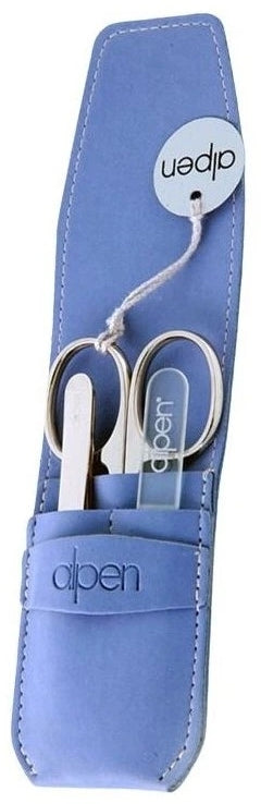 Set per manicure, 4 pezzi, glicina Alpen