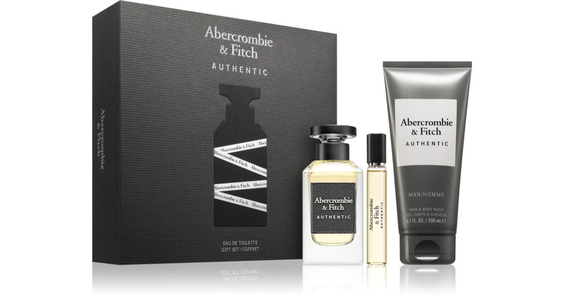 Abercrombie &amp; Fitch Caja regalo autentica para hombre 1ud