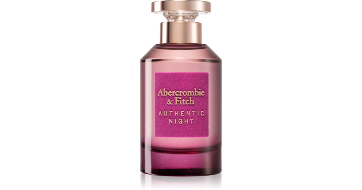 Abercrombie &amp; Fitch Authentieke Nacht Eau de Parfum Dames 50 ml