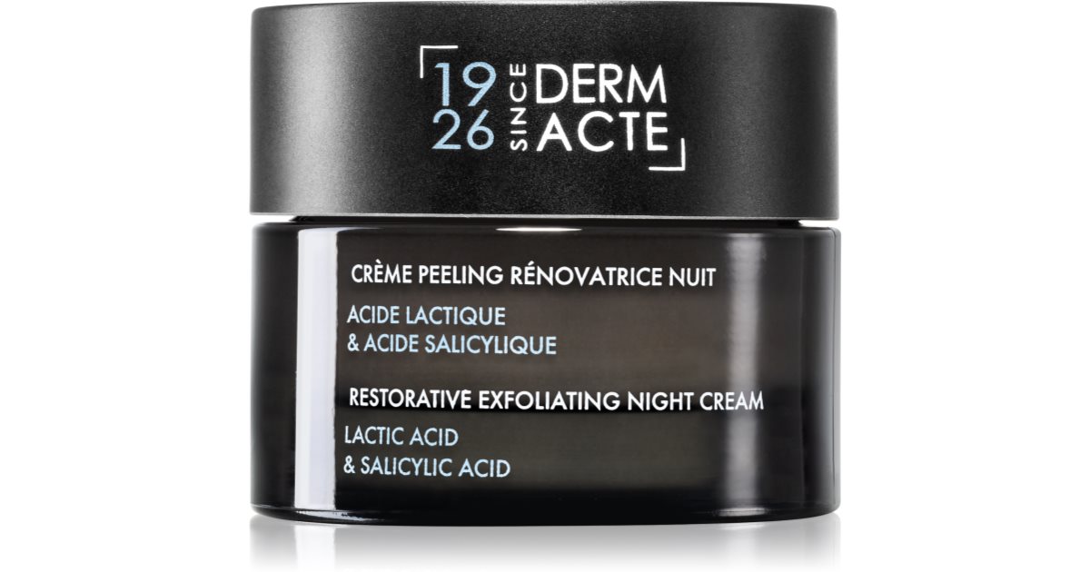 Académie Scientifique de Beauté 스크럽 효과가 있는 Derm Acte 주름 개선 나이트 크림 50 ml