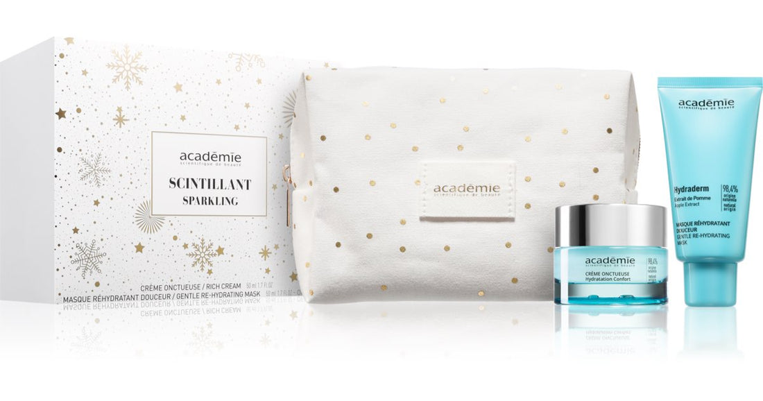 Académie Scientifique de Beauté Caixa presente Hydraderm Glittering para hidratação intensa da pele