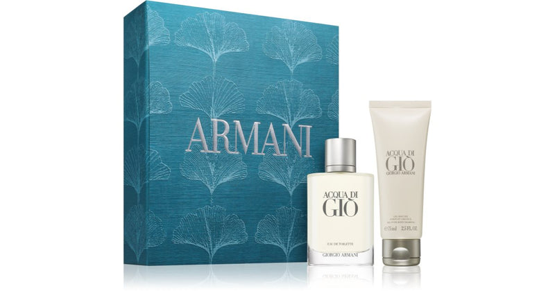Armani Acqua di Giò Gift Set for Men Eau de Toilette Refillable 50 ml + Perfumed Shower Gel 75 ml