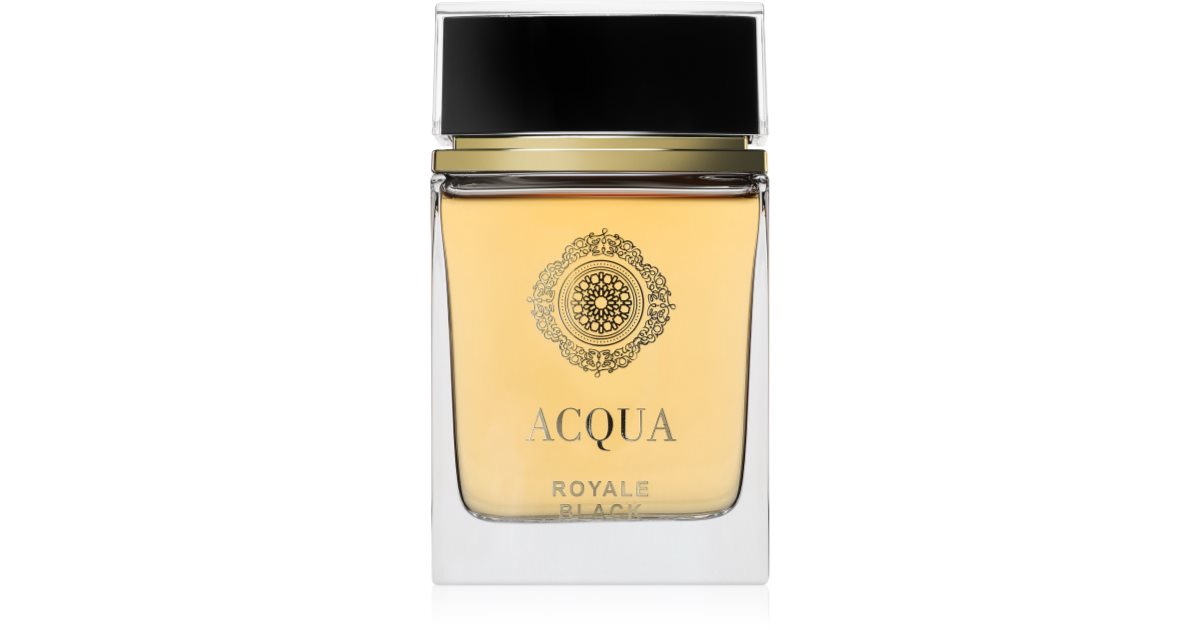 Fragrance World Acqua Royale Black Eau de Parfum για άνδρες 100 ml