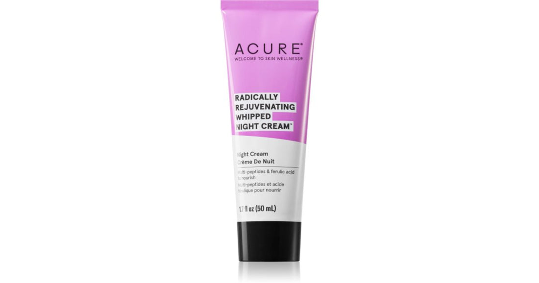 ACURE Radically Whipped αναζωογονητική κρέμα νύχτας 50 ml