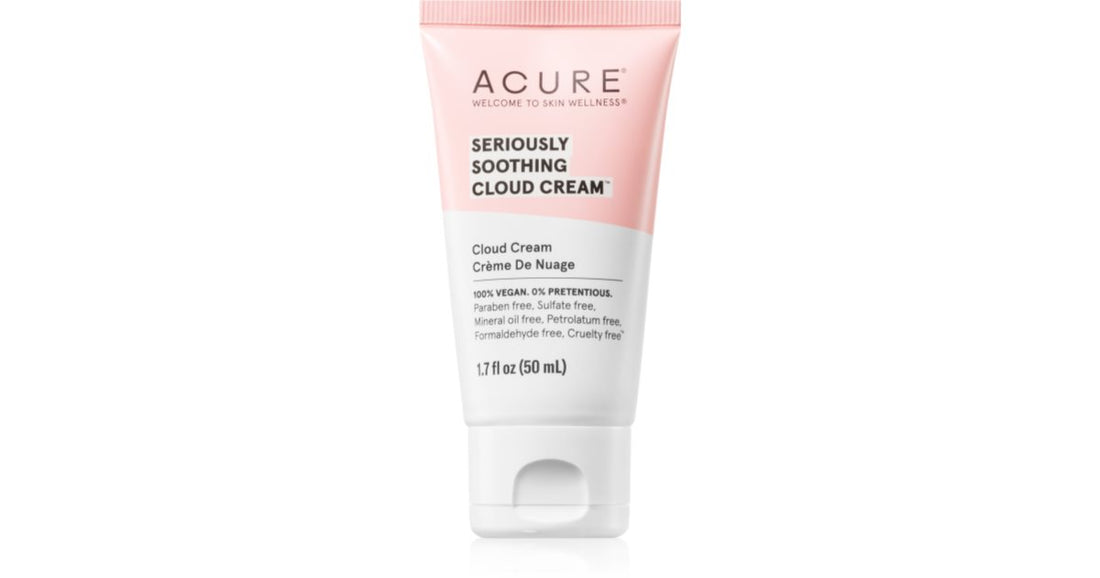 ACURE Seriously Soothing Cloud Cream beroligende ansiktskrem for natten 50 ml