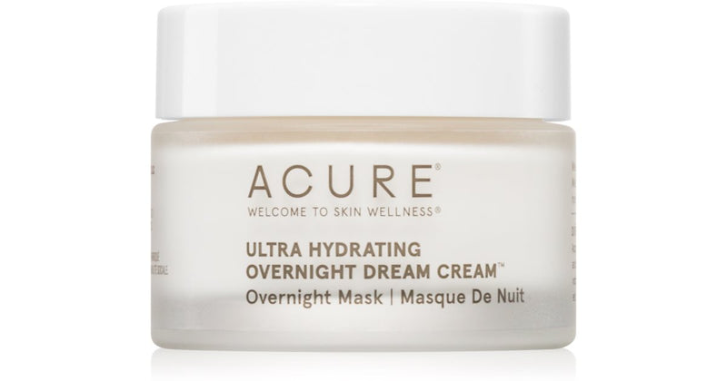ACURE Ultra Hydrating maschera e crema notte idratante 50 ml