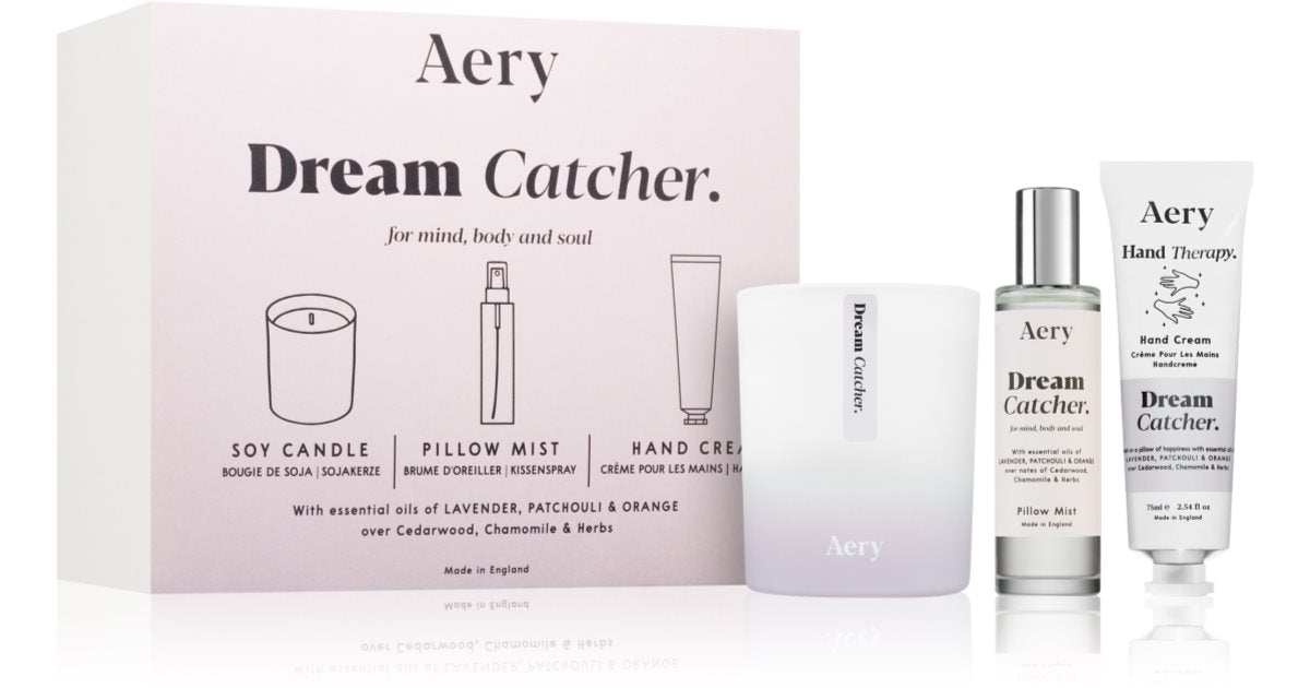 Aery Aromatherapie Dromenvanger 75 ml + 50 ml + 200 g