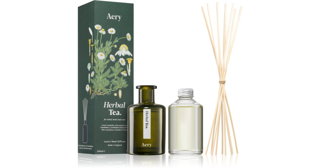 Aery Botanisk urtete aroma diffuser med 200 ml refill