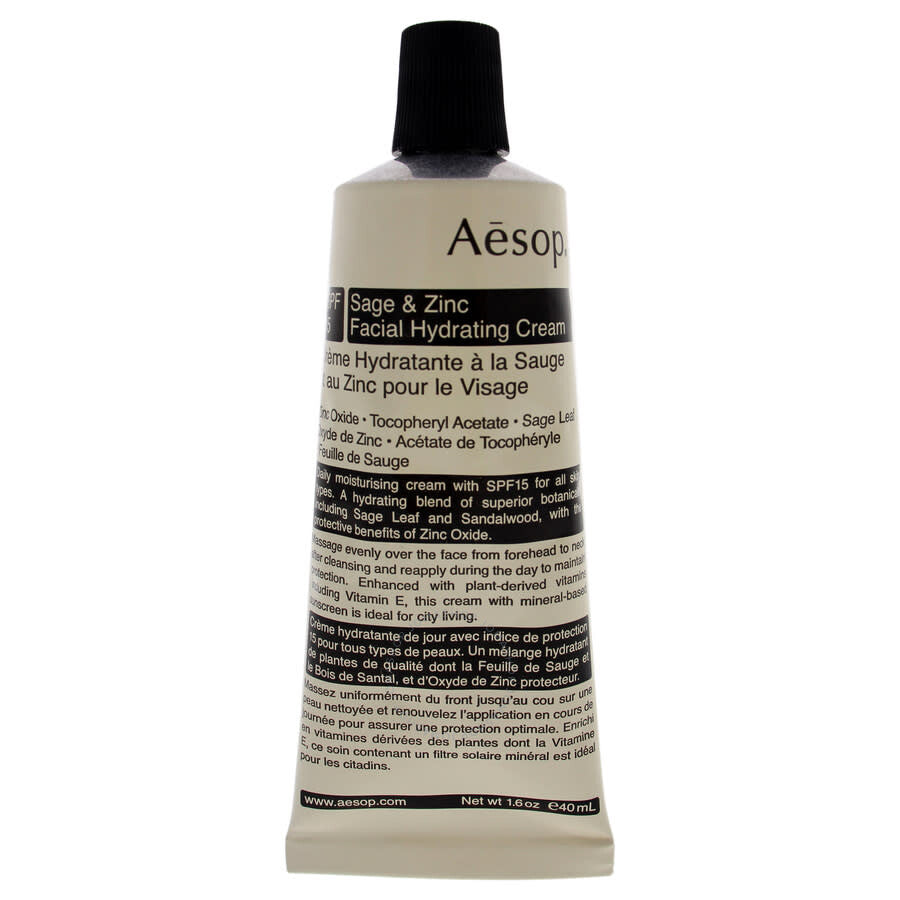 Hidratante Facial Aesop Sage e Zinoc 40ml