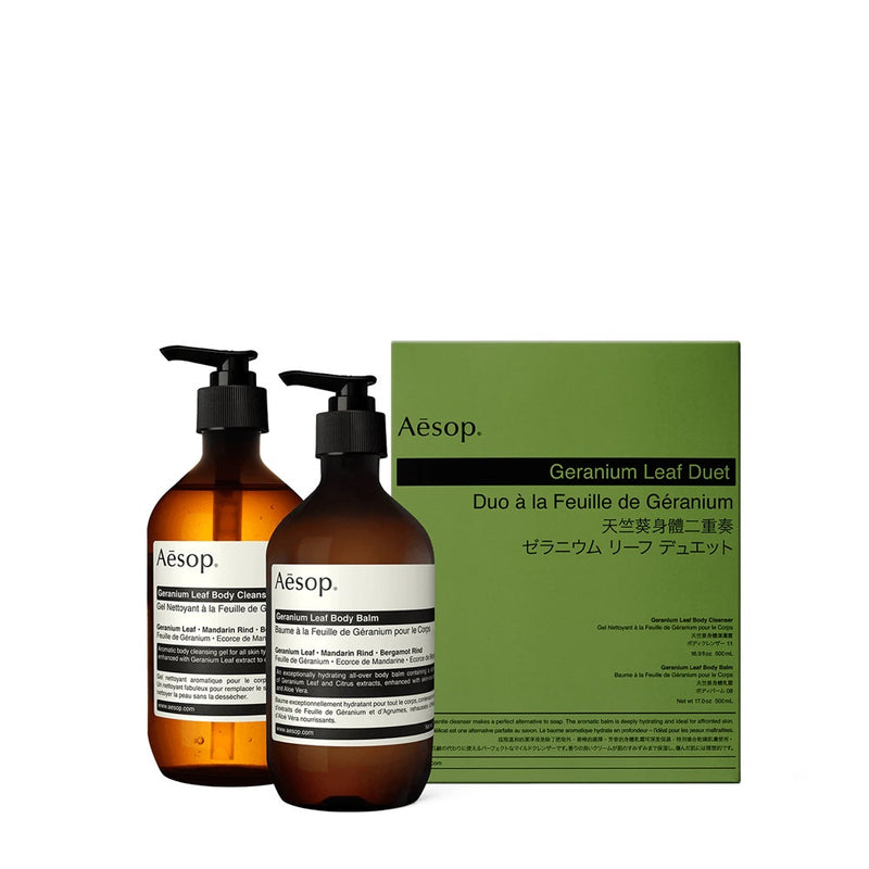 Aesop Geranium Leaf Duet