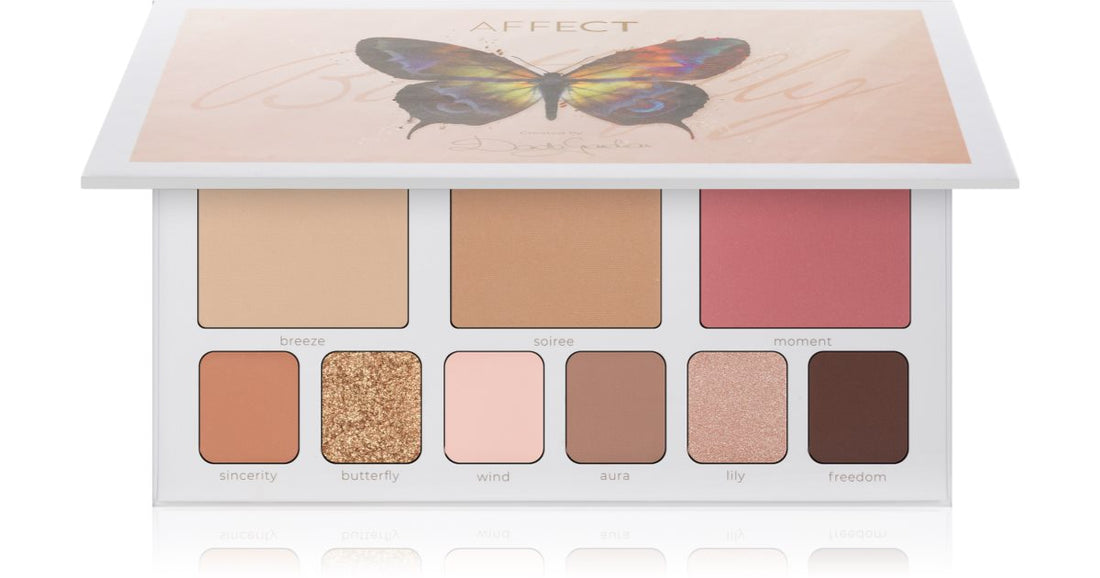 Affect Butterfly Makeup Multifunksjonell ansiktspalett 30,2 g