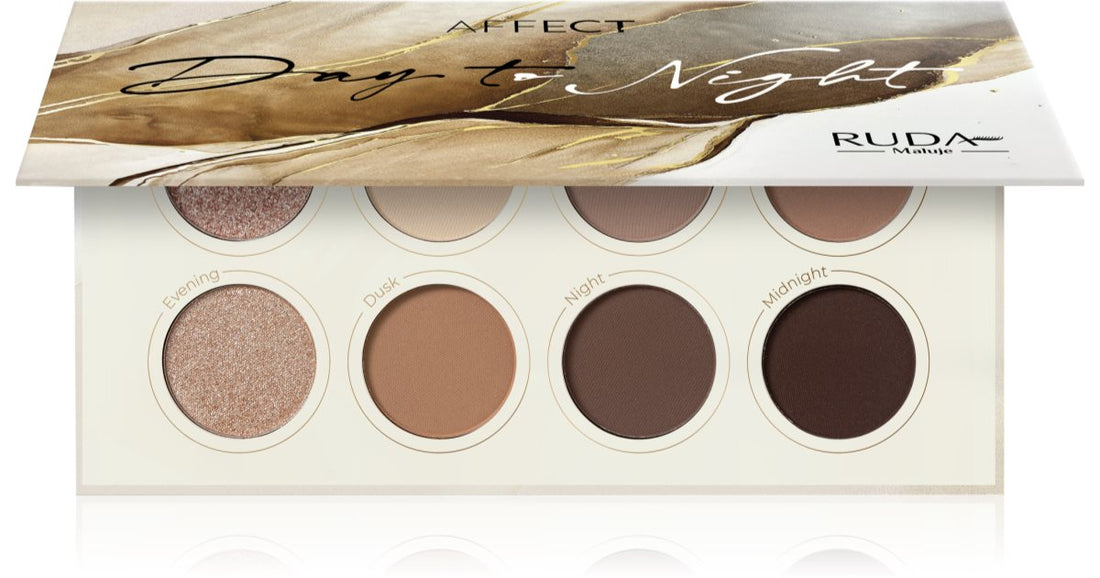 Affect paleta de sombras de ojos Day to Night 8 colores 8x2 g