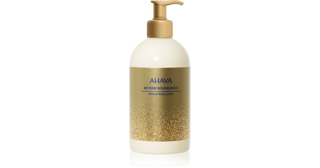 AHAVA Beyond Boundaries limited edition mineral milk body lotion 500 ml