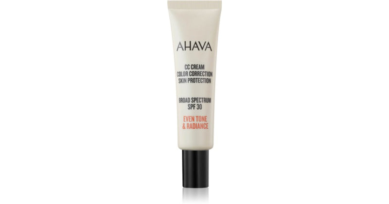 Ahava CC Creme Corretivo de Cor FPS 30 30 ml