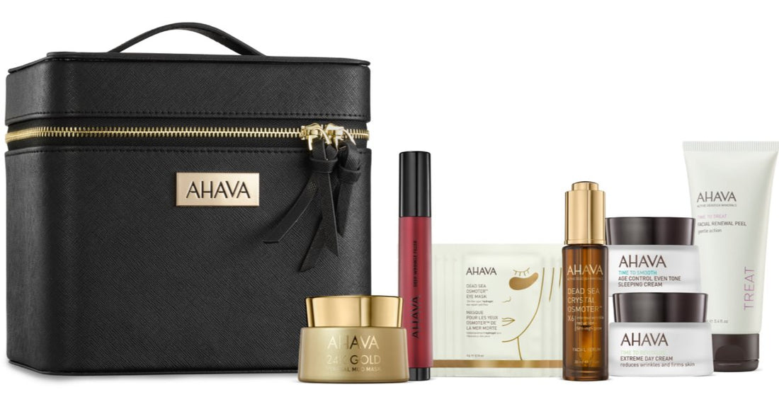 AHAVA Countdown gaveeskesett for kvinner (for perfekt hud)