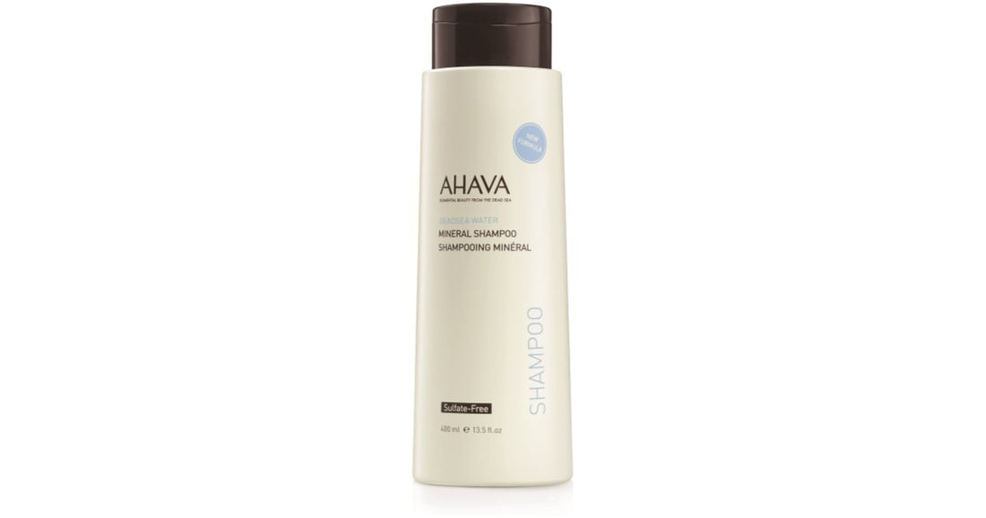 AHAVA Dead Sea Water μεταλλικό σαμπουάν νερό 400 ml