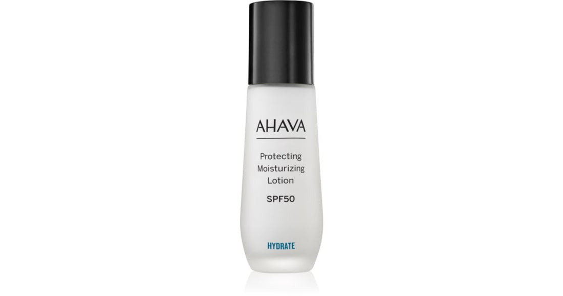 Ahava Loção protetora hidratante FPS 50 50 ml