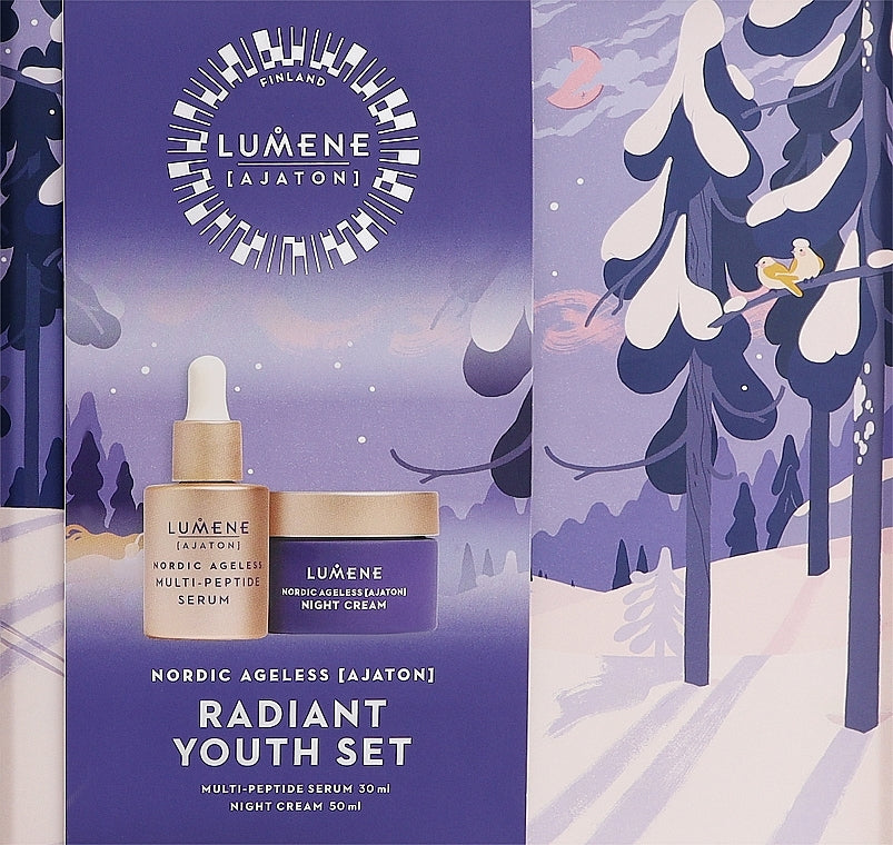 Set Lumene Nordic Ageless [Ajaton] Radiant Youth Set (ser/30ml + cr/50ml)
