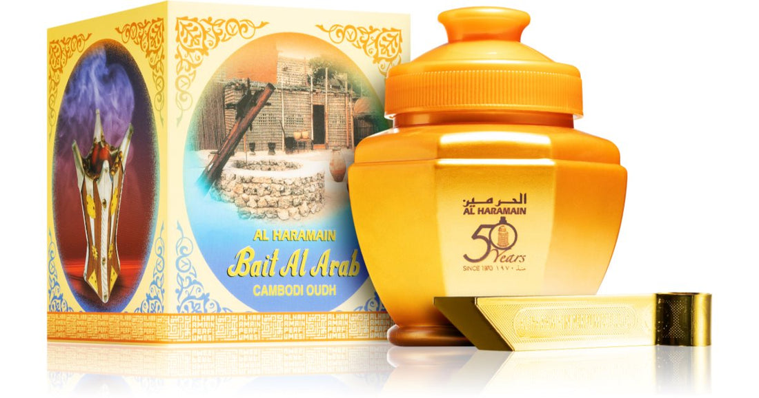 Al Haramain Bete Al Arab Cambodi Oudh rökelse 100 g