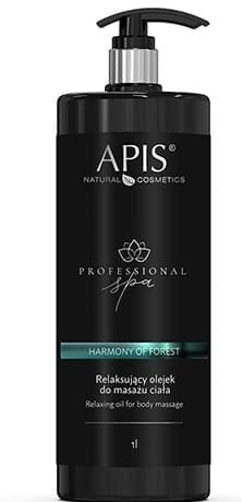 Olio rilassante per massaggi corporei Apis Professional SPA Harmony of Forest Relaxing Oil for Body Massage 1000 ml