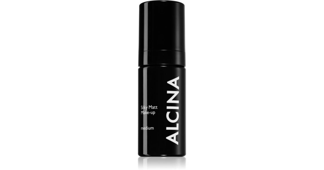 Alcina Dekorative seidenmatte Pudereffekt-Foundation, helle Farbe, 30 ml